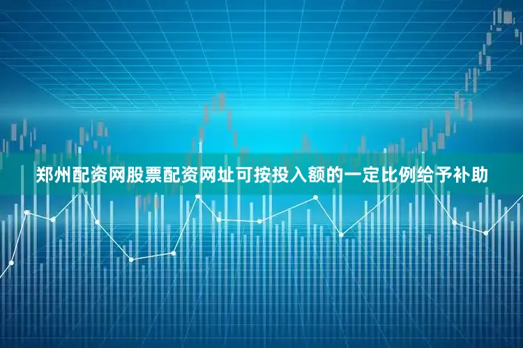 郑州配资网股票配资网址可按投入额的一定比例给予补助
